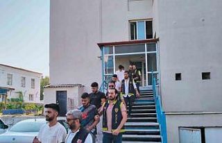 Ormanlık alanda tezgaha düşürüldü