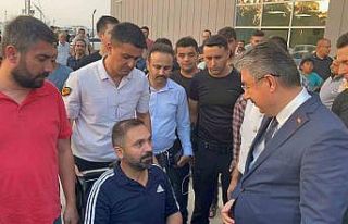 Osmaniye Valisi Yılmaz, yaralı askerleri ziyaret...