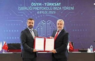 ÖSYM ile TÜRKSAT arasında iş birliği protokolü...