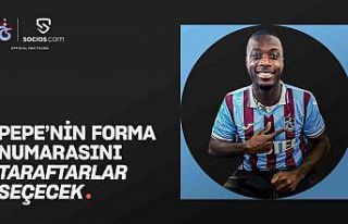 Pepe’nin forma numarasını taraftarlar seçecek