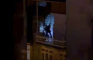 Polis 2 saat kovaladı, hırsız balkonda yakalandı