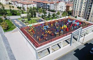 Pursaklar Belediyesi ‘Oyuncakistan’ı’ açtı