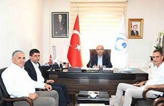 Rektör Kelleş, gazetecilerle bir araya geldi