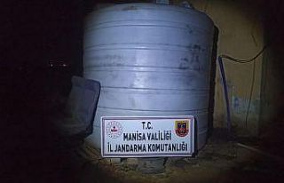 Salihli’de 2 bin 500 litre kaçak akaryakıt ele...