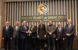 Samsun TSO’da meclis üyelerine plaket