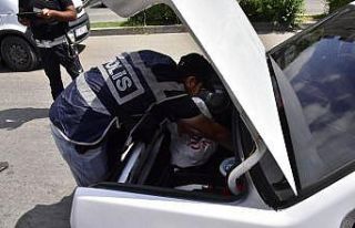 Samsun’da asayiş uygulamasında 10 adet tabanca...