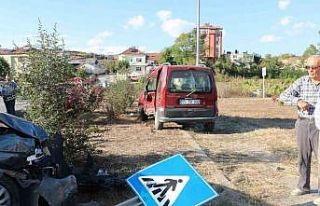 Samsun’da korkutan trafik kazası: 3 yaralı