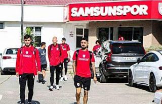 Samsunspor’un, Antalya kafilesinde 5 futbolcu yer...