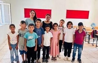 Sanatçı Neşe Bakay’dan, Çermik’teki öğrencilere...