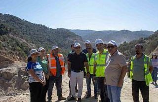 Sarıçay Barajı’na Genel Müdürlük incelemesi