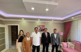 Şehit yakınları ve gaziler ile bir arada