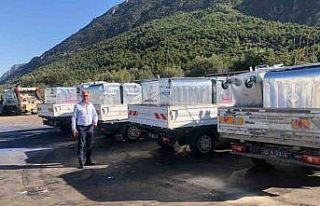 Şehzadeler Belediyesinden Libya’ya yardım eli