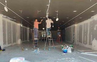 Selin vurduğu MASKO’da temizlik ve tadilat çalışmaları...