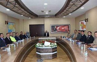 Siirt’te okullarda alınacak önlemler masaya yatırıldı