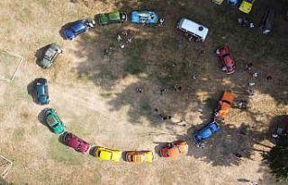 Şile’de renkli Vosvos araçlar bir araya geldi