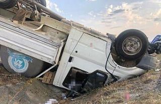 Sinop’ta traktör ile kamyonet çarpıştı: 1 ölü,...