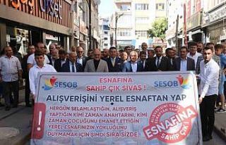 Sivas protokolü, küçük esnaf için yürüdü