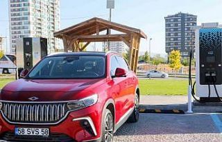 Sivas’ta Togg şarj istasyonlarının sayısı artıyor