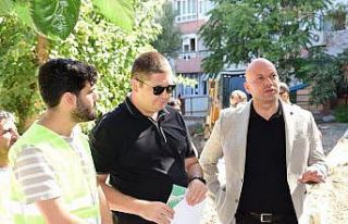 Soma 13 Eylül Parkı’nda değişim sürüyor