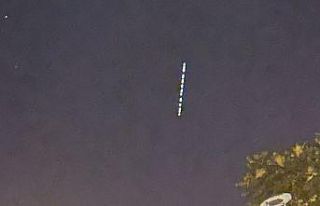 Starlink uyduları Erzincan semalarında görüntülendi