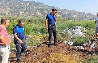 Sulak alanlara çöp atanlar fotokapanlarla tespit...
