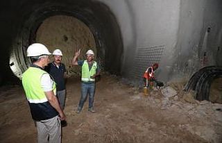 Tahmazoğlu: “Tünel çalışmamızda bin 453 metredeyiz”
