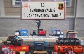 Tekirdağ’da 395 bin liralık kaçak sigara operasyonu