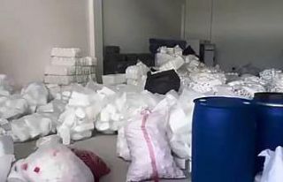 Tekirdağ’da 64 ton sahte deterjan ele geçirildi