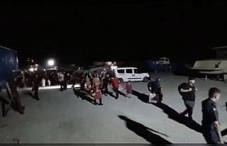 Tekirdağ’da 88 kaçak göçmeni İtalya’ya kaçırmaya...
