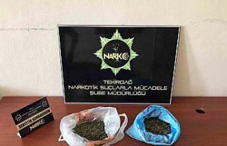 Tekirdağ’ın 2 ilçesinde uyuşturucuya dev operasyon