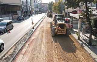 Teyyareci Mehmet Ali Caddesi yenilendi