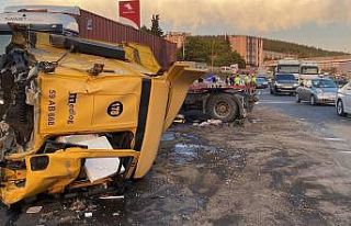 Tır sürücüsünün öldüğü kazaya karışan...