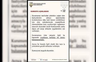 TMO, ’yasaklı üretici’ uygulamasına son verdi