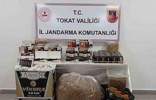 Tokat’ta binlerce adet doldurulmuş makaron ele...