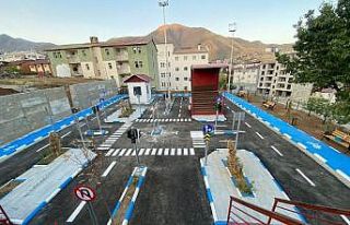 Trafik Eğitim Parkı açılış için gün sayıyor