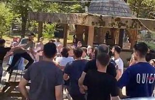 Türbe bahçesinde anahtar kavgası