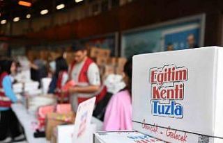 Tuzla Belediyesi’nden 50 bin öğrenciye kırtasiye...