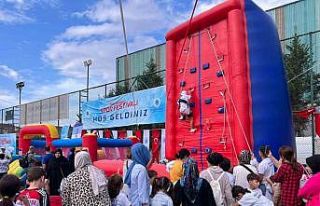 Tuzla Spor Festivali’nde çocuklar doyasıya eğlendi