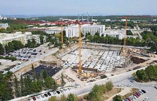 Uludağ Üniversitesi şantiyeye döndü...