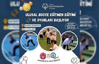 Ulusal bocce eğitmen eğitimi ve oyunları başlıyor