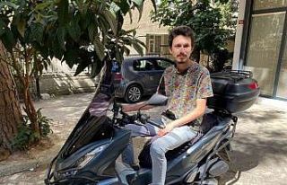 Üsküdar’da motosikletiyle polisi taşıyan genç:...