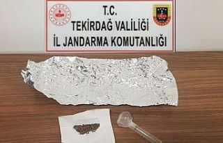 Üzerinde uyuşturucu ile yakalanan şahıs serbest...