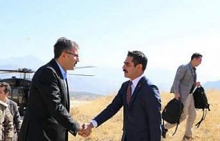 Vali Çelik’ten Derecik’e ziyaret