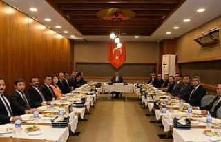 Vali Çiftçi’den Kaymakamlara veda