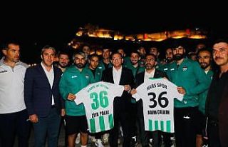 Vali Polat ve Milletvekili Çalkın’a 36 numaralı...