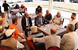 Vali Soytürk vatandaşlarla bir araya geldi