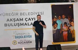 Yavuzlar’da ‘akşam çayı’ muhabbeti