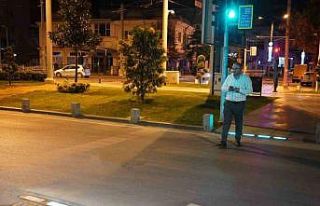 Yaya güvenliğini sağlayan LED’li sistem devrede