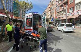 Yayaya çarpan motosikletli olay yerinden kaçtı