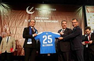 Yeniden Refah Partisi Genel Başkanı Erbakan, Erzurum’da...